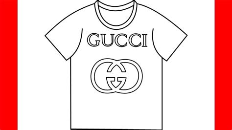 how to drwa a girl waring guccie|How To Draw Gucci Shirt .